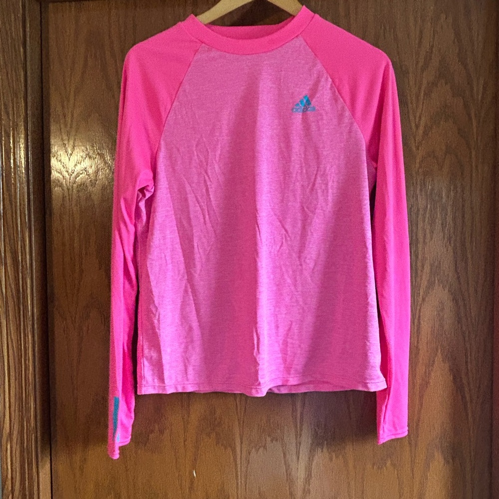 Adidas Vibrant Pink Performance Top